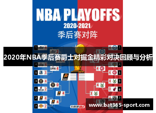 2020年NBA季后赛爵士对掘金精彩对决回顾与分析
